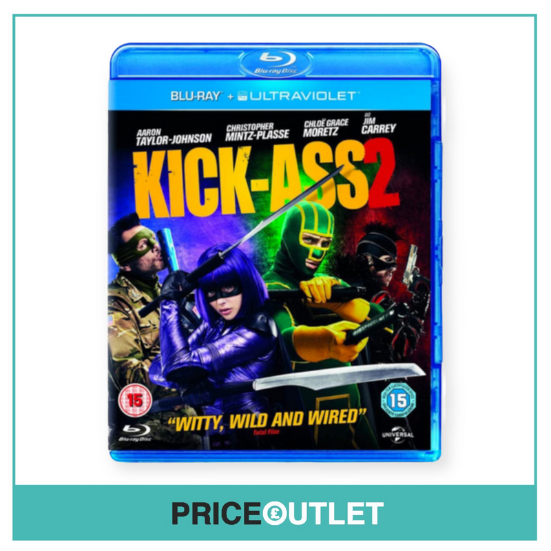 Kick-Ass 2 - Blu-Ray + Ultraviolet - BRAND NEW SEALED