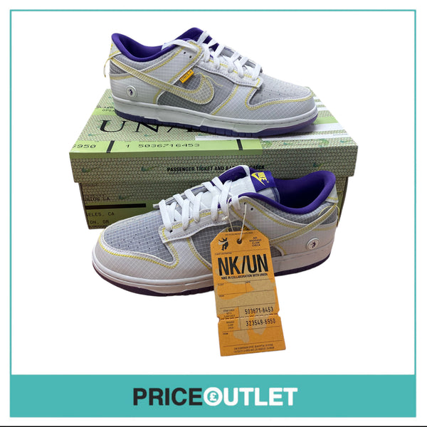 Nike - Union LA Dunk Low 'Passport Pack - Court Purple' - UK 9