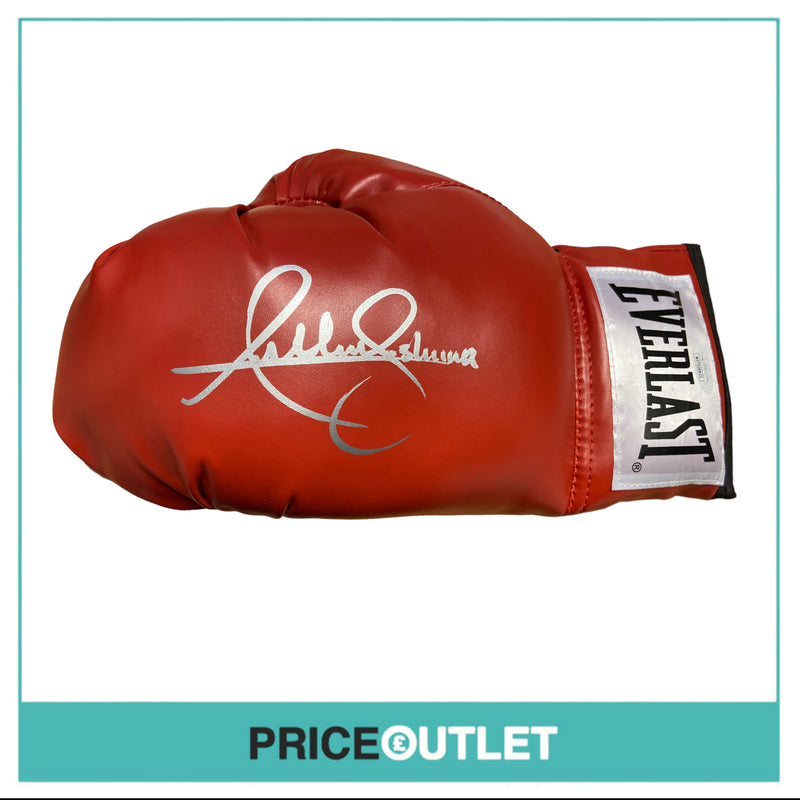 Autographed Anthony Joshua Red Boxing Glove