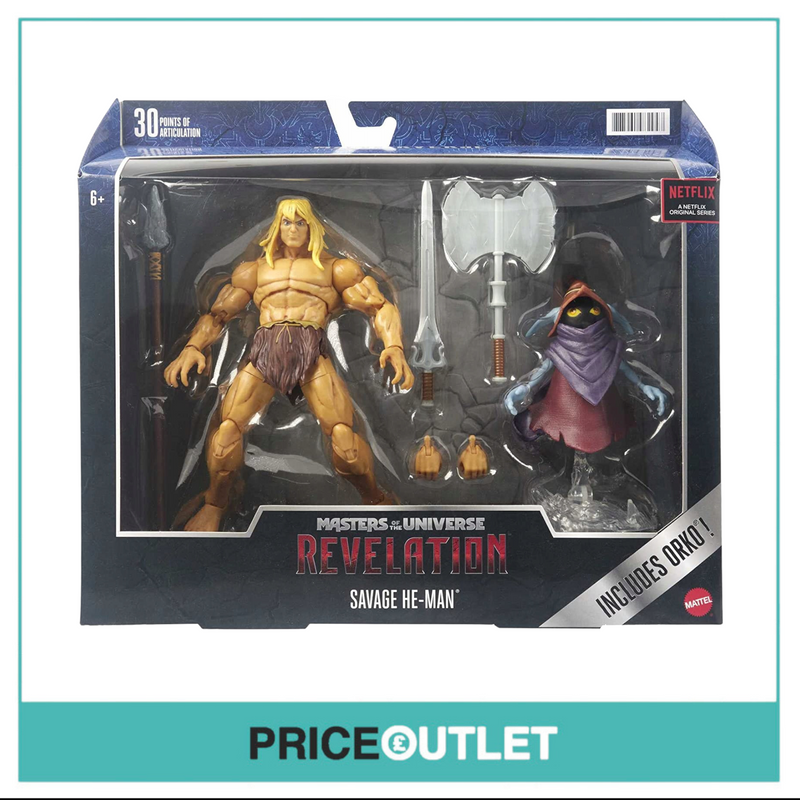 Masters of the Universe Masterverse Revelation Savage He-Man Action Figure