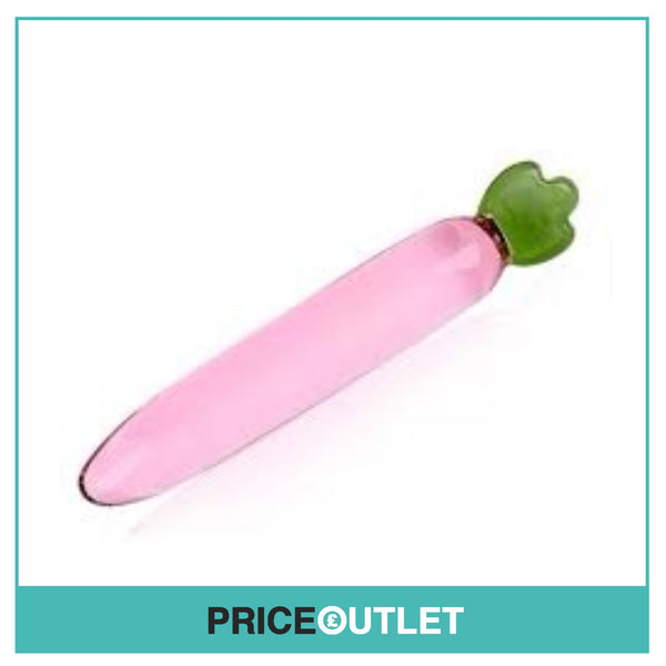 Glass Carrot Dildo