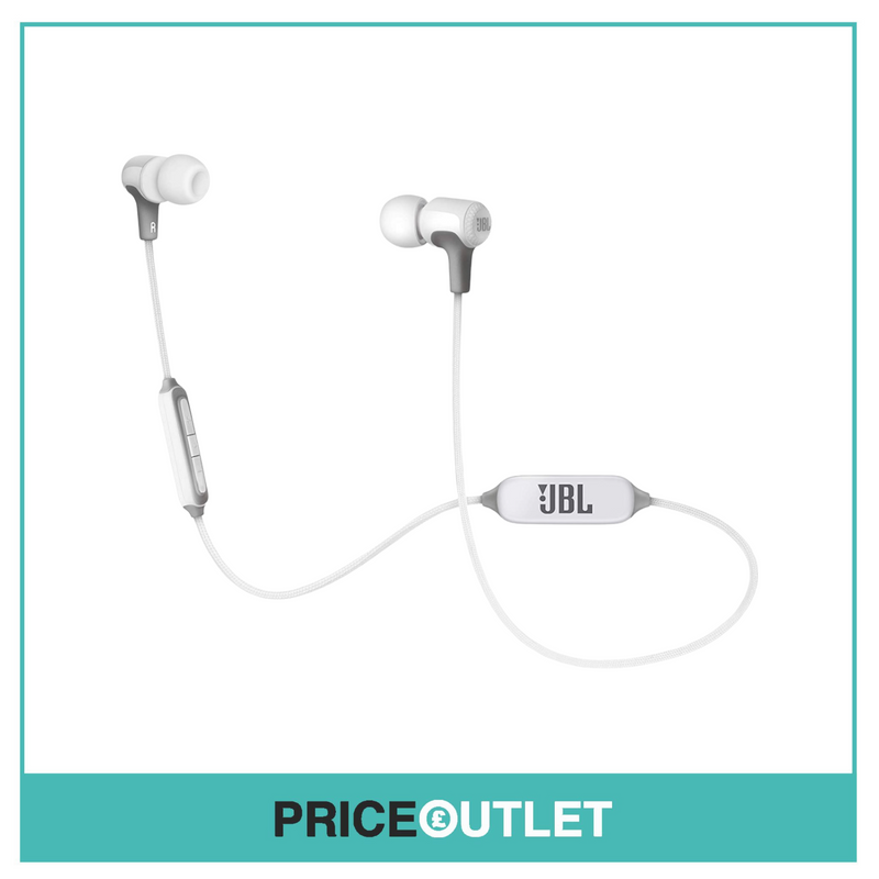 JBL E25BT Bluetooth in-Ear Headphones - White