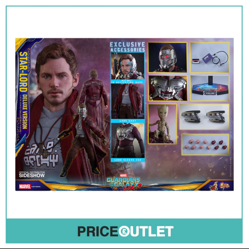 Hot Toys - Guardians of the Galaxy Vol.2 - Star Lord (Deluxe Edition) 1/6th Scale Collectible Figure