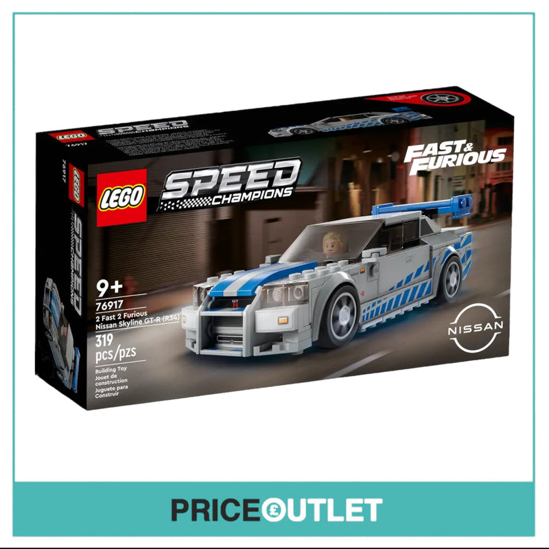 LEGO Speed Champions - 2 Fast 2 Furious Nissan Skyline GT-R (R34) - 76917