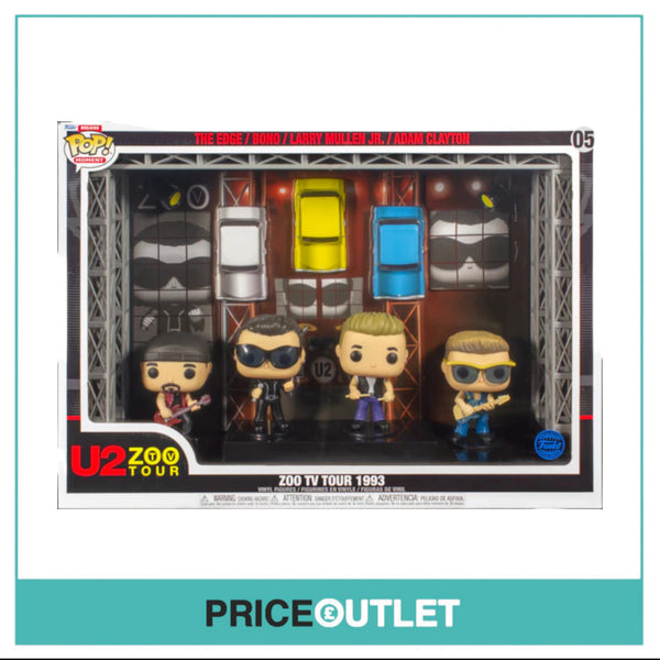 U2 Zoo TV Tour 1993 #05 Funko Pop! Moment Deluxe - Slight Box Damage