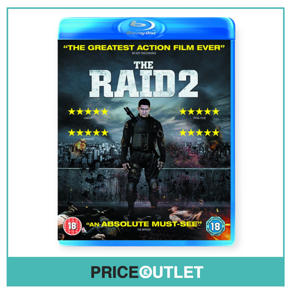 The Raid 2 - Blu-Ray - BRAND NEW SEALED