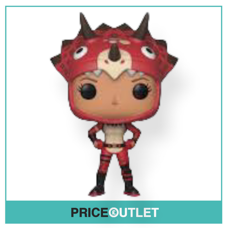 Funko Fortnite Tricera Ops Pop! Figure Vinyl Figure - BRAND NEW IN A FREE POP PROTECTOR