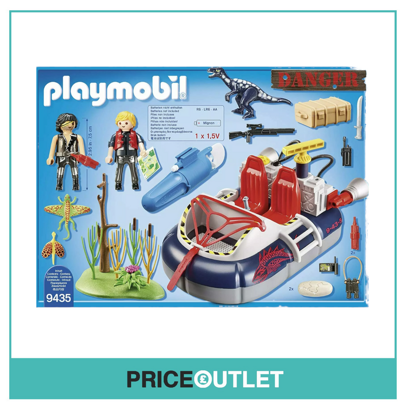 Playmobil Action Dino Hovercraft 9435