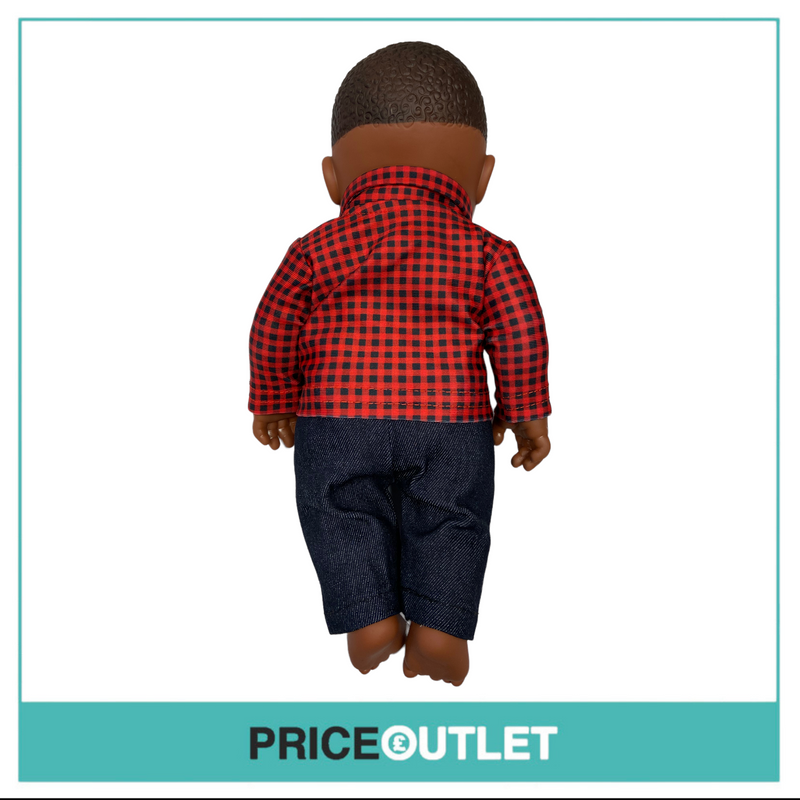 Black Boy Doll With Shirt & Jeans - BRAND NEW