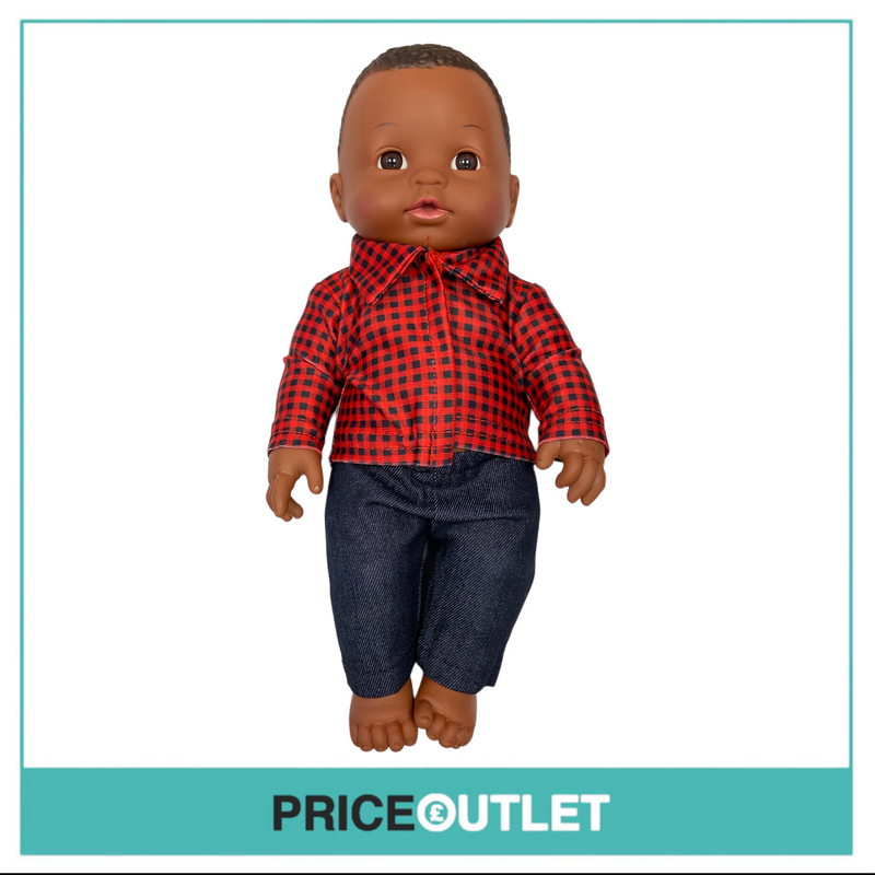 Black Boy Doll With Shirt & Jeans - BRAND NEW