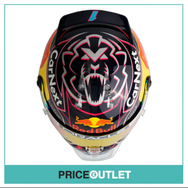 Red Bull - 2022 Max Verstappen Miami Grand Prix Limited Edition 1:2 Scale Mini Helmet