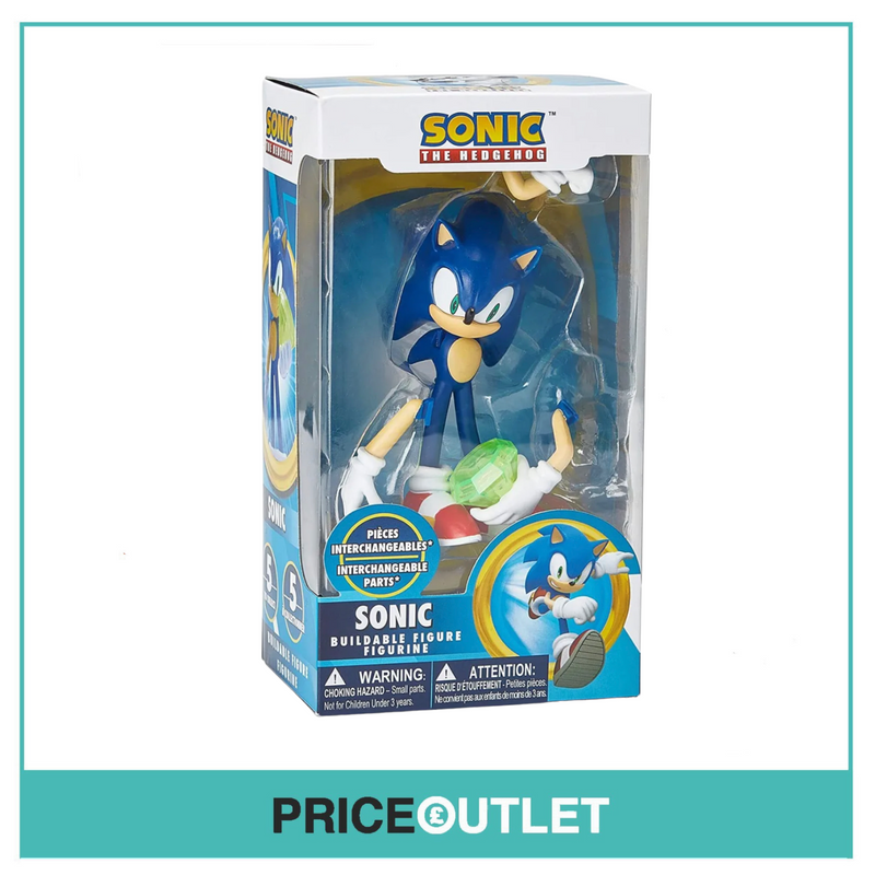 Sonic The Hedgehog - Sonic Buildable Figure - BRAND NEW SEALED