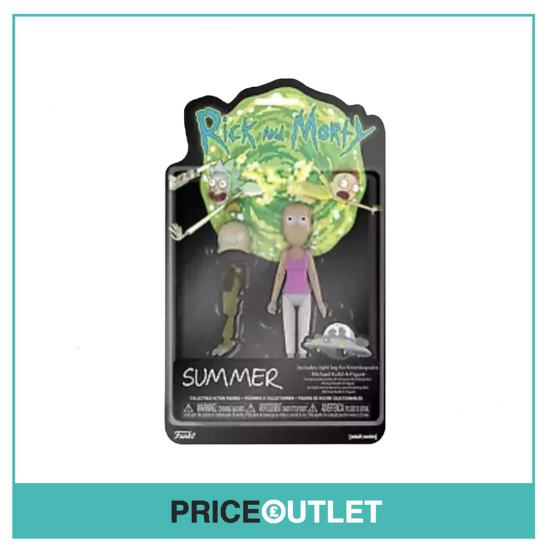 Funko Action Figure - Rick and Morty - Summer W/ Weird Hat - BRAND NEW SEALED