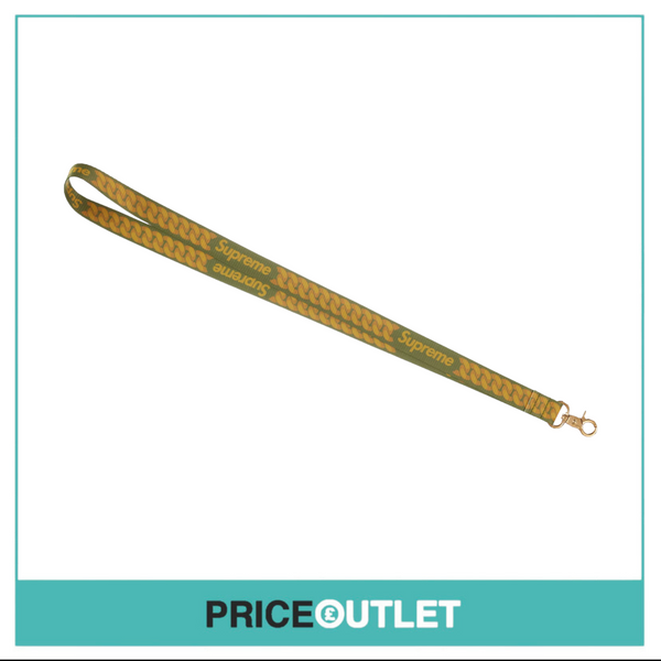 Supreme Cuban Link Lanyard - Olive