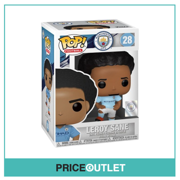 Funko - Leroy Sane #28 Manchester City -  BRAND NEW IN A FREE POP PROTECTOR