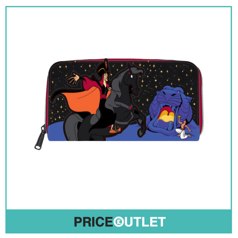 Loungefly - Disney - Aladdin Jafar Villains Scene Zip Around Wallet