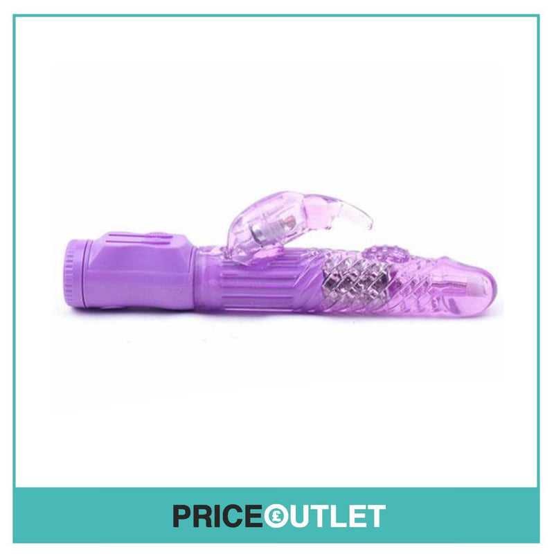 Vibrating Rampant Rabbit Vibrator 8.6" G Spot Clitoral Dildo Adult