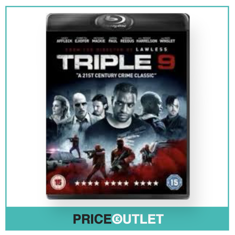 Triple 9 - Blu-Ray  - BRAND NEW SEALED