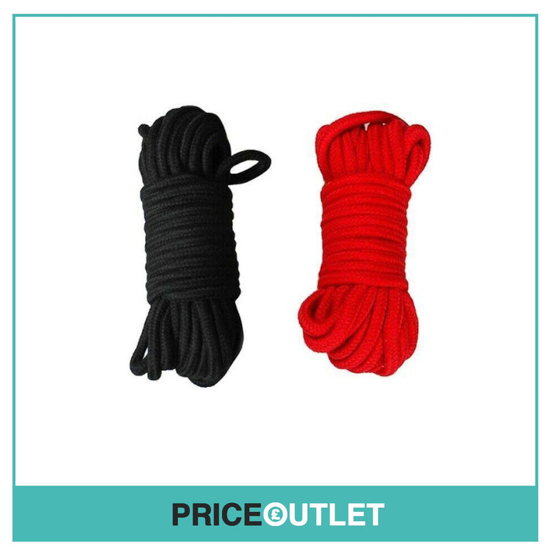 5 metres Bondage Ropes Cotton Sex BDSM Fetish Restrain Kinky Fetish Soft