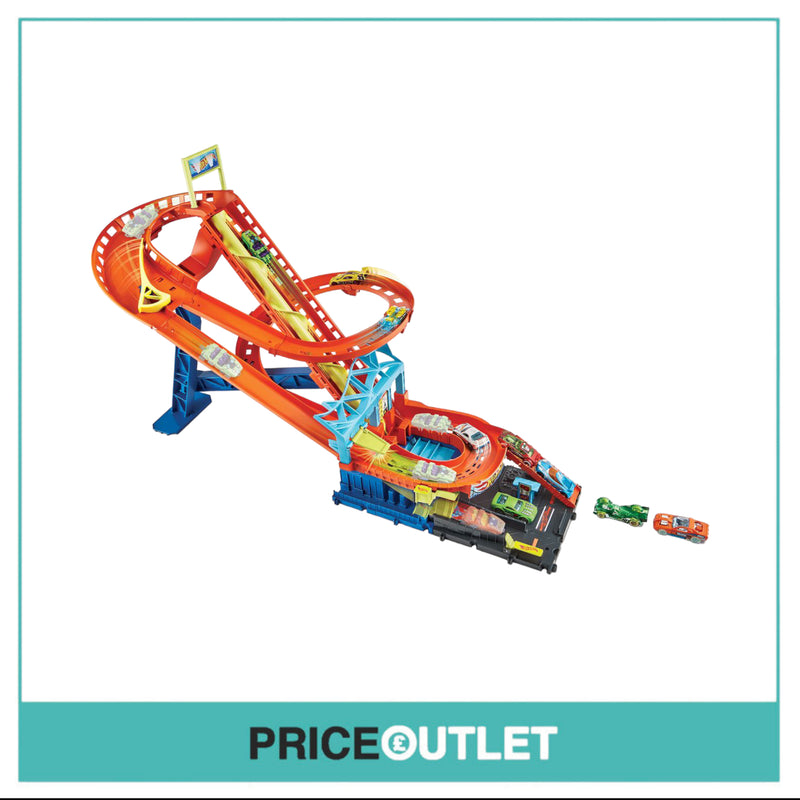 Hot Wheels - City Roller Coaster Rally Playset