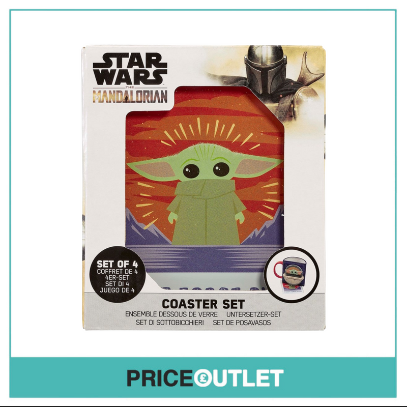 Star Wars The Mandalorian - The Child Coaster Set - Set of 4