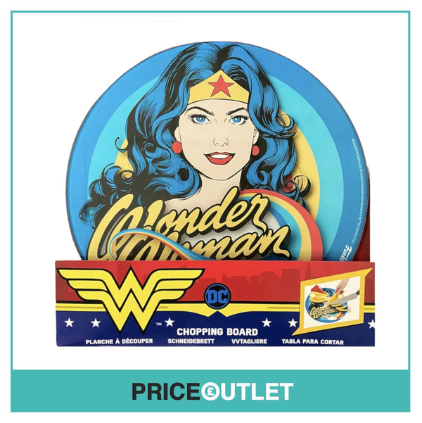 Wonder Woman - Glass Chopping Board - DC - BRAND NEW SEALED