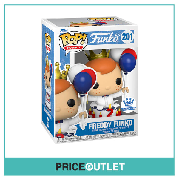 Funko - Birthday Freddy Funko in Cake #201 Funko Pop!  - Funko - Funko Exclusive - BRAND NEW IN FREE POP PROTECTOR