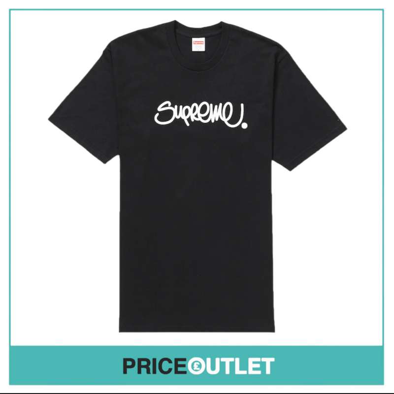 Supreme - Handstyle Tee 'Black' - Size S