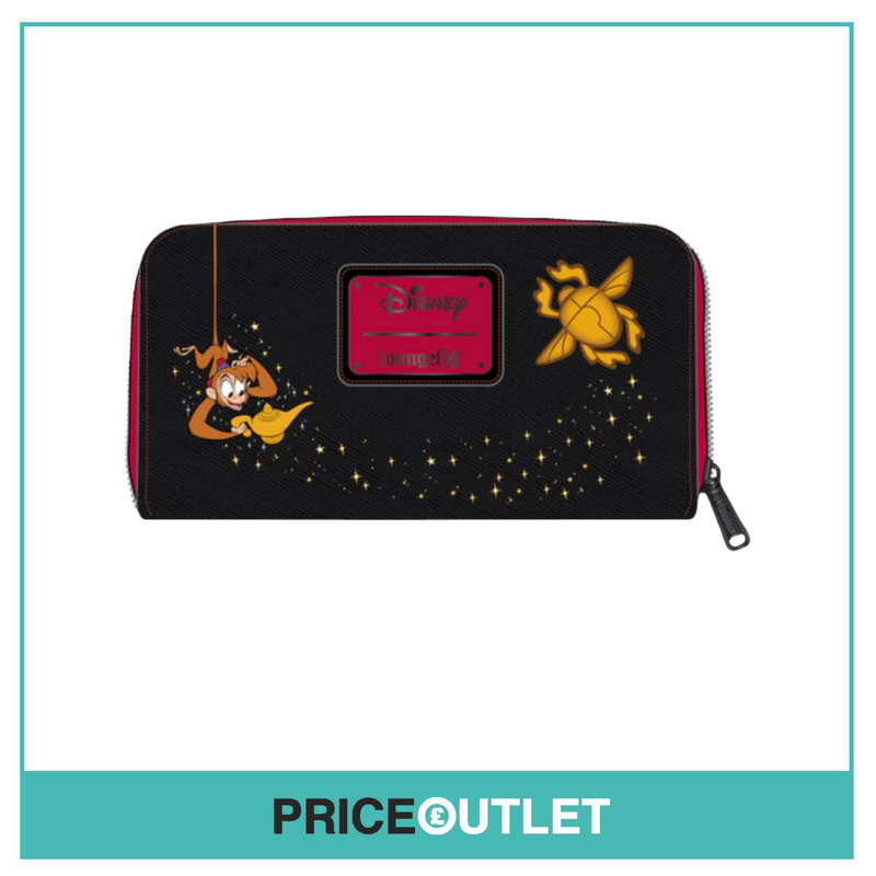 Loungefly - Disney - Aladdin Jafar Villains Scene Zip Around Wallet