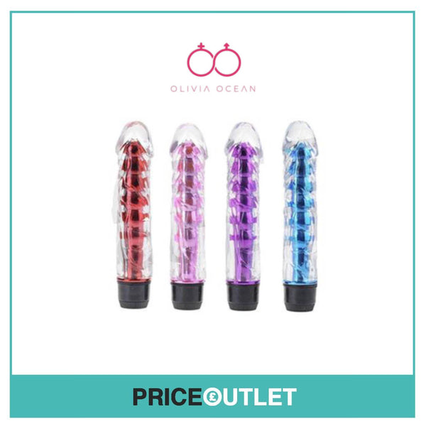 Vibrating Dildo Multi Speed Vibrator Jelly Feel Sex Toy