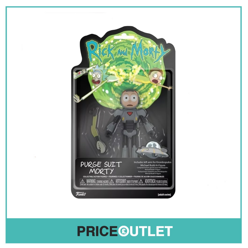 Purge Suit Morty - Funko Action Figure - Rick & Morty - Brand New Sealed