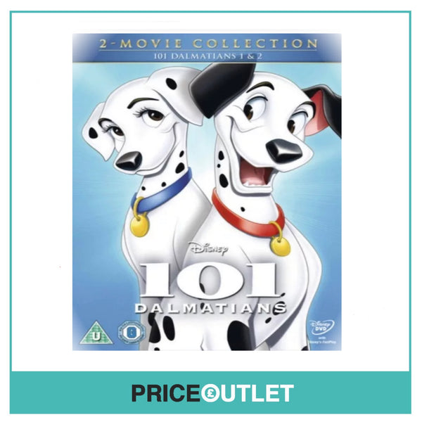 Disney’s 101 Dalmatians 1&2 - DVD - 2 Movie Collection - BRAND NEW SEALED