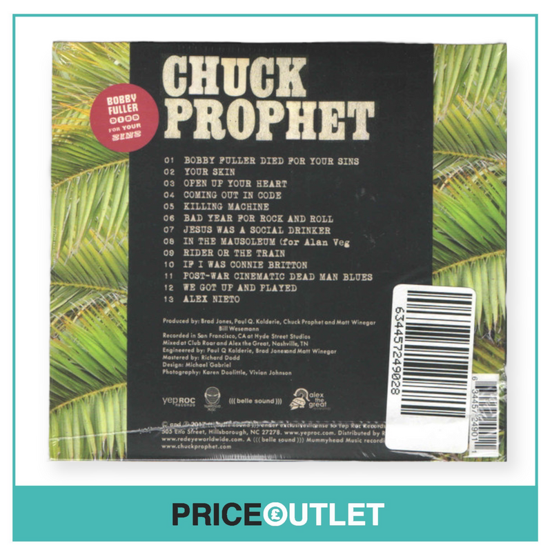 Chuck Prophet - Bob Fuller Died For Your Sins - Vinyl