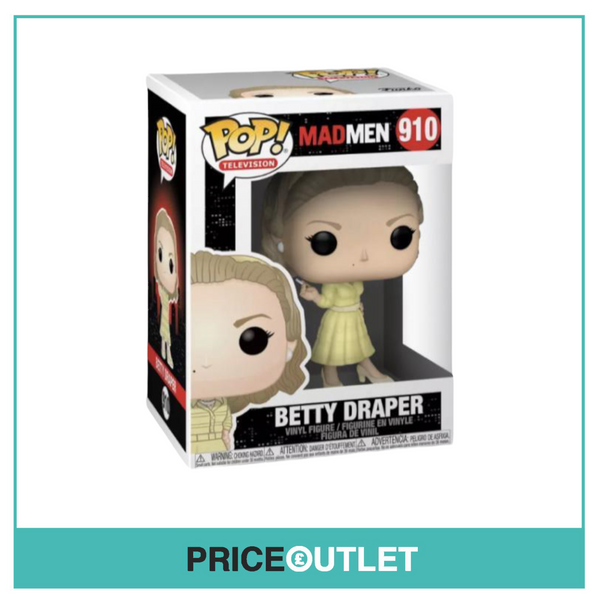 Funko - Betty Draper #910 Mad Men -BRAND NEW IN A FREE POP PROTECTOR