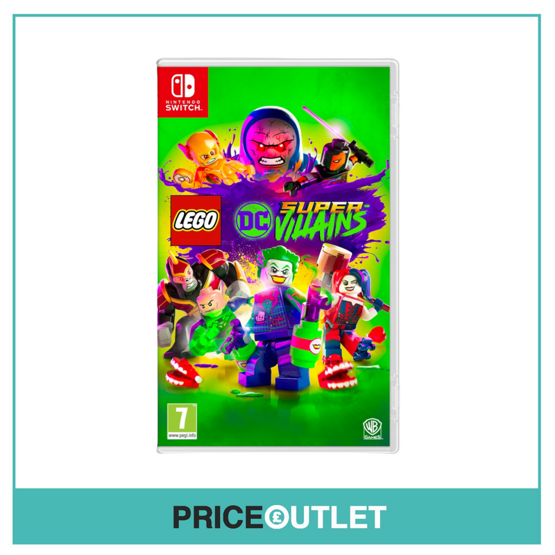 Nintendo Switch: LEGO DC Super-Villains (Game Cartridge) - Excellent Condition