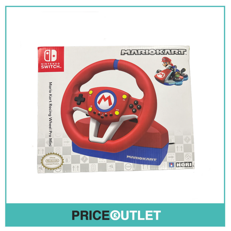 Mario Kart Racing Wheel Pro Mini - Nintendo Switch - Pre Owned