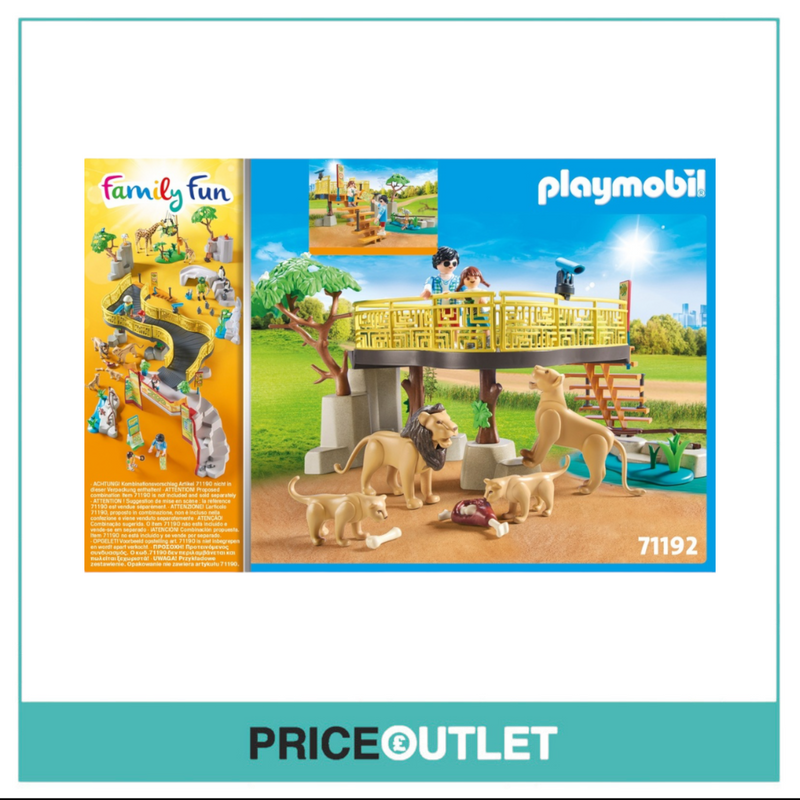 Playmobil - Outdoor Lion Enclosure - 71192