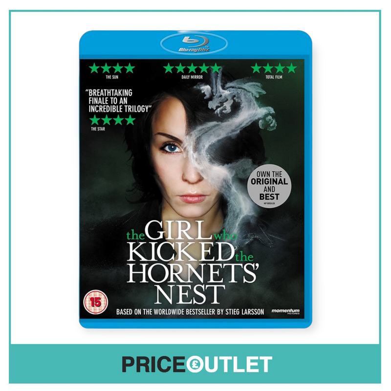 The Girl Who Kicked The Hornets Nest - Blu-Ray - BRAND NEW SEALED